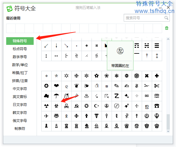 生化特殊符号?